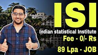 Indian Statistical institute - ISI Review and details | Exam pattern , fees | JEE Mains 2025 news