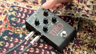 Digitech Trio Band Creator effects pedal review demo