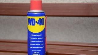 Простой способ очистить цепь с помощью WD-40