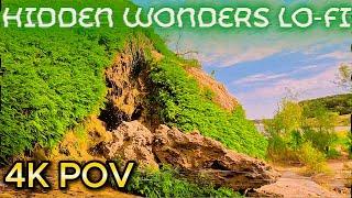 4K POV + Lo-fi Music | San Gabriel River Trail Hike with Nature Sounds