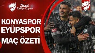 Konyaspor 3-1 Eyüpspor MAÇ ÖZETİ | Ziraat Türkiye Kupası C Grubu | 04.02.2025