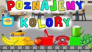 Nauka kolorów po polsku - Kolory po polsku dla dzieci