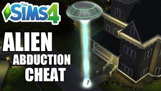 How To Get Abducted By Aliens (Cheat) - The Sims 4