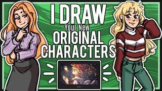 Drawing Your New Original Characters! Speed Drawing and GAOMON PD1320 Drawing Tablet Review!