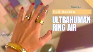 ️Ultrahuman Ring Air -Bionic Gold-Full Review- Best Health Ring