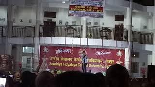 Beatboxing boy Divisional Rally in Central University Tezpur