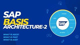 SAP BASIS -- ARCHITECTURE 2 (ASCS--PAS--AAS)