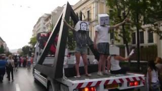 Monument To Internet Hookups during Athens Pride