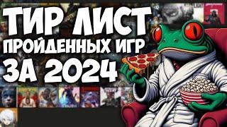 Степан Мельхиот составляет свой Тир Лист пройденных игр за 2024 год / Итоги года