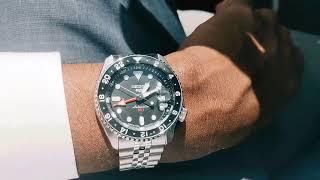 SEIKO 5 SPORT GMT SSK001 Rolex GMT Master II. Classic.