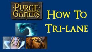 Dota 2: Purge Teaches how to Tri-lane