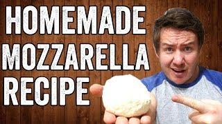 Homemade Mozzarella Recipe
