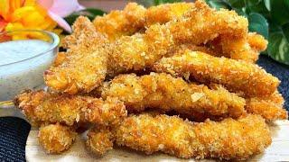 Cravings at Home? Make These Crispy Chicken Fingers with Tartar Sauce!