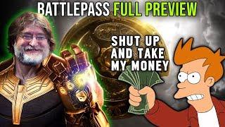 TI10 Battle Pass DOTA 2 FULL PREVIEW