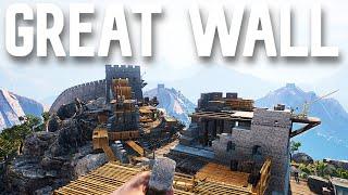 NEW GAME - GREAT WALL BUILDING SIMULATOR - First Person Survival Village Build Great Wall of China
