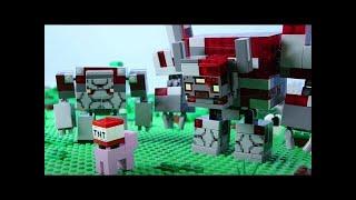 LEGO Minecraft Castle Golem Attack  | Billy Bricks | Cartoons for Kids | WildBrain Happy