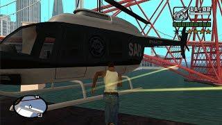 GTA San Andreas - How get the Police Maverick at the very beginning of the game