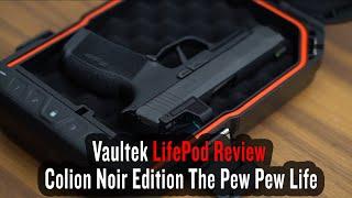 Vaultek LifePod Review - Colion Noir Edition Portable, Weather Resistant, TSA Compliant Safe