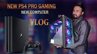 Live trading challenge | New ps4 gaming setup | New computer system setup vlog | Ali bhi vlog