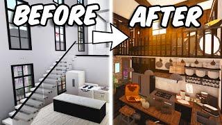 RENOVATING MY FIRST LOFT IN BLOXBURG