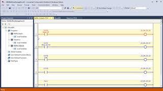 Connected Components Workbench Pt8c - Garage Door Opener example