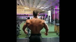 Muscle hunk (ID?) with perfect shaped muscular back