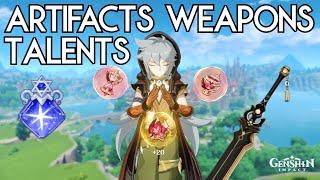 Razor Weapons, Artifacts, Constellation and Talents | Genshin Impact