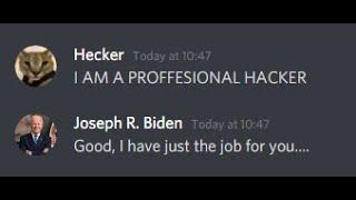 Hecker meets the president