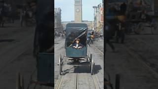 Traveling down Market Street in San Francisco - Restored Footage
