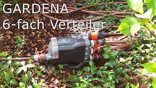 Review & Funktionen: Gardena Wasserverteiler automatic: 6-Wege-Verteiler / 6-fach 6 fach Verteiler