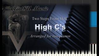 High C's (by Two Steps From Hell) [for two pianos]