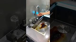 modern kitchen sink  #amazing #kitchen #shorts