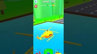 shape shifting hyper casual game level.199 | extra best game #shorts