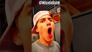 Nicoiscold leaks sage LIVE.  #streamertwitch #funny #nicoiscold
