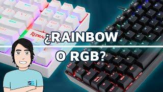 Iluminación RGB vs Iluminación RAINBOW - Redragon | ¿ Cuál es la diferencia ? 