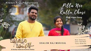 Pilla Nee Kallu Chusi || Full Video Song || Anukunnadi Ayinatte || Always Arya || Shalem Raj