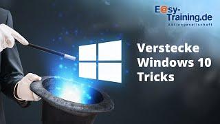 Windows 10 - Versteckte Windows 10 Tricks