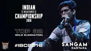 INDIAN BEATBOX CHAMPIONSHIP™ 2018 | Solo Eliminations | SANGAM | BEATBOX INDIA