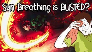 Sun Breathing in Ranked is BUSTED | Super Fun Breathing | Wisteria |