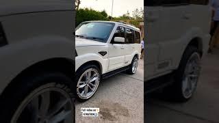 Scorpio 20 inch alloy ke sath️Z black shishe  S3 to S 11 converted gansters car of india gujjar