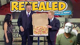 Penn and Teller's orders Pizza (Fool Us S10 E8) Magic Secret Revealed | ACE