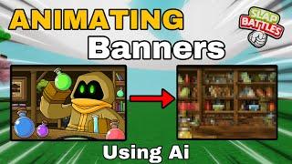 ANIMATING Slap Battles Banners Using Ai! (Roblox Slap Battles)