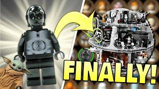BLACK LEGO C-3PO!!! We finally have it!