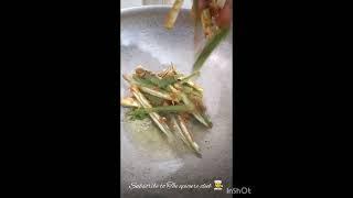 VENDAIKAAI FRY | LADY'S FINGER FRY | EASY SIDE DISH RECIPE | THE EPICURE CLUB ‍ #ladysfingerfry