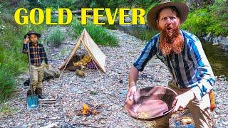 How the Australian Gold Prospectors Camped on the Wild Frontier