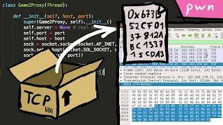 Developing a TCP Network Proxy - Pwn Adventure 3