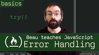 try, catch, finally, throw - error handling in JavaScript