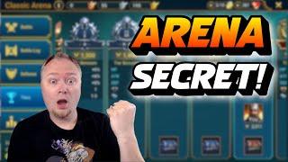 NUMBER ONE Arena Secret!  Raid: Shadow Legends