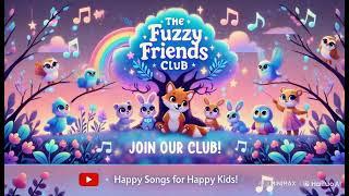 Chase the Bubbles with The Fuzzy Friends Club | Fun and Silly Songs for Kids