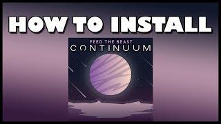 How To Install FTB Continuum MODPACK | Twitch Desktop App